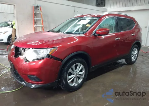 2016 Nissan Rogue S/Sl/Sv z USA, uszkodzony, nr VIN KNMAT2MT0GP601194